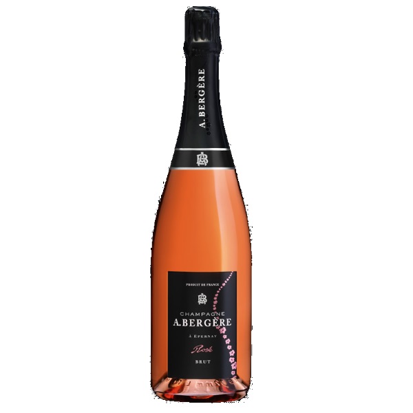 Champagne A. Bergère roséAdrien bergère rosé brut, champagne