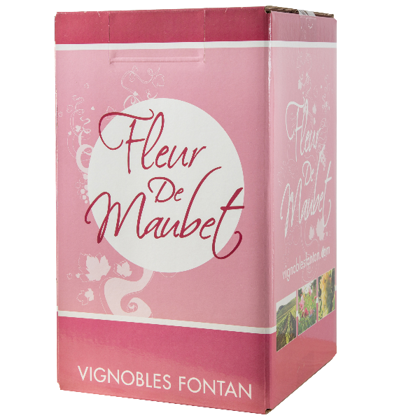 maubet rosé gascogne bag in box