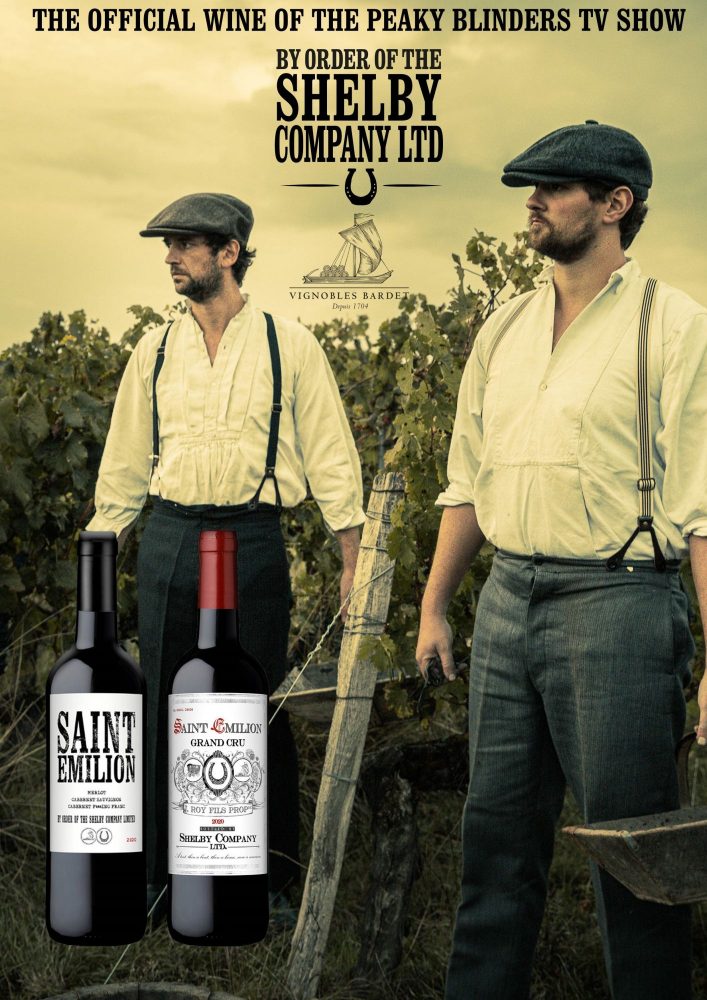 Shelby Company Saint Emilion - Peaky Blinders - Vignobles Bardet vin